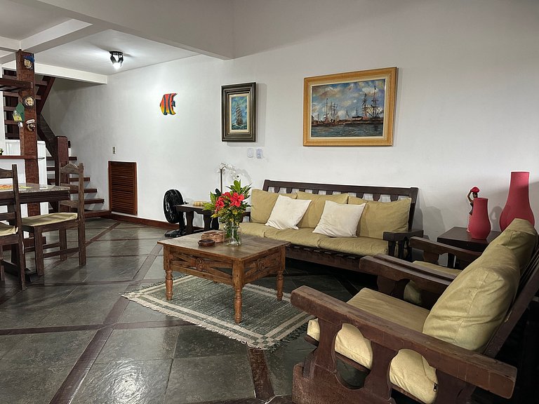 Casa ampla com linda vista em Geribá| BZKL51