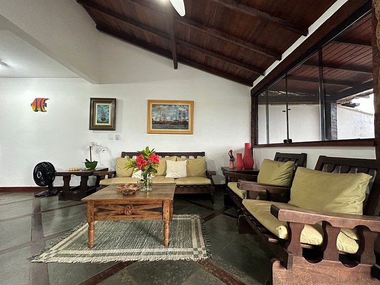 Casa ampla com linda vista em Geribá| BZKL51