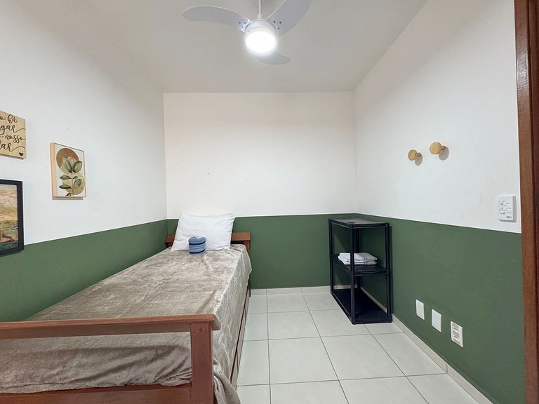 Ap condomínio com piscina, 200m da praia | ROTR206