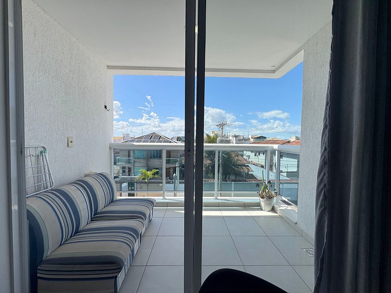 Ap condomínio com piscina, 200m da praia | ROTR206