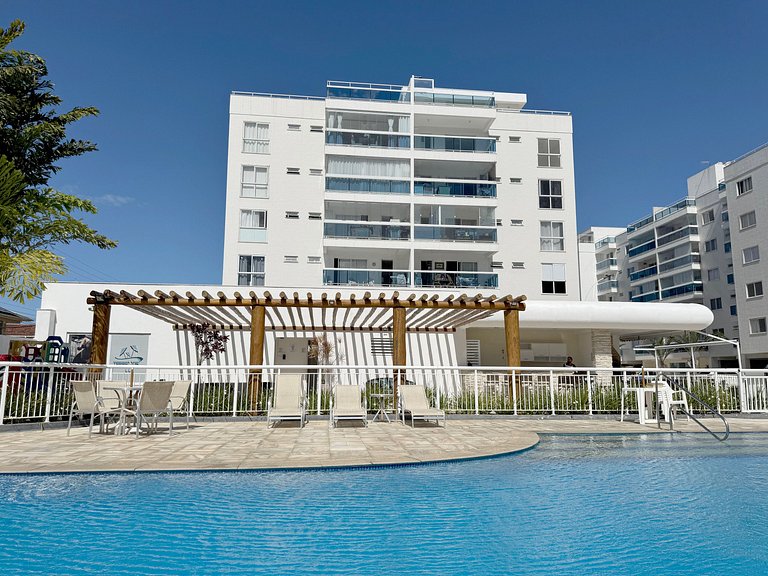 Ap condomínio com piscina, 200m da praia | ROTR206