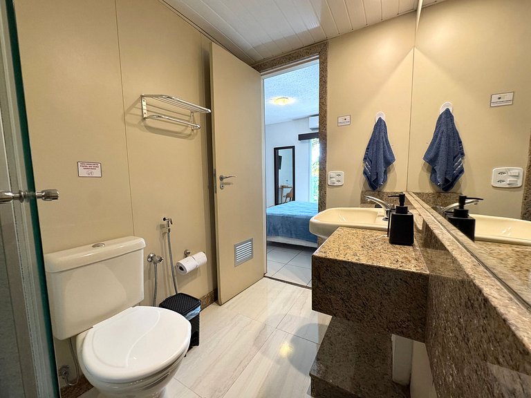 Loft beira-mar completo e confortável | MASD313