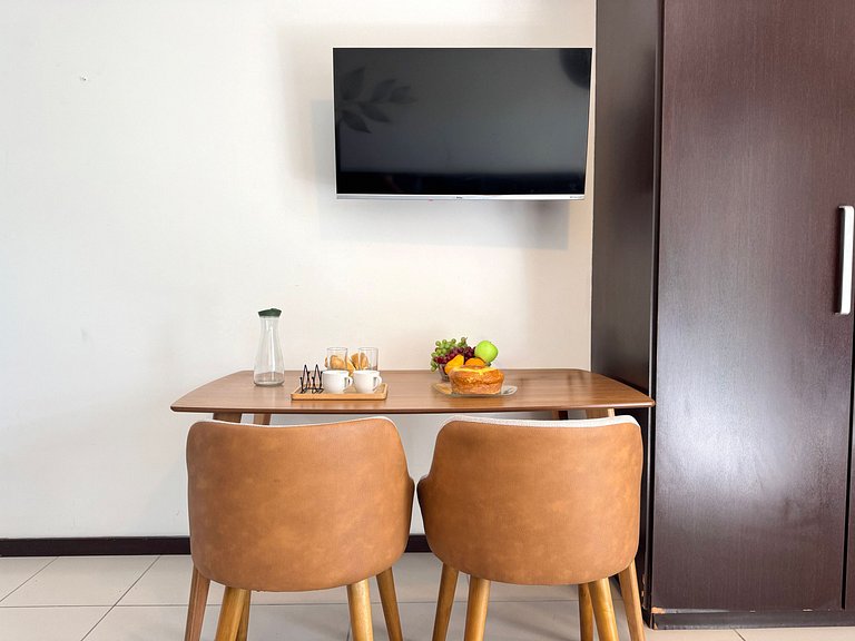 Loft beira-mar completo e confortável | MASD313