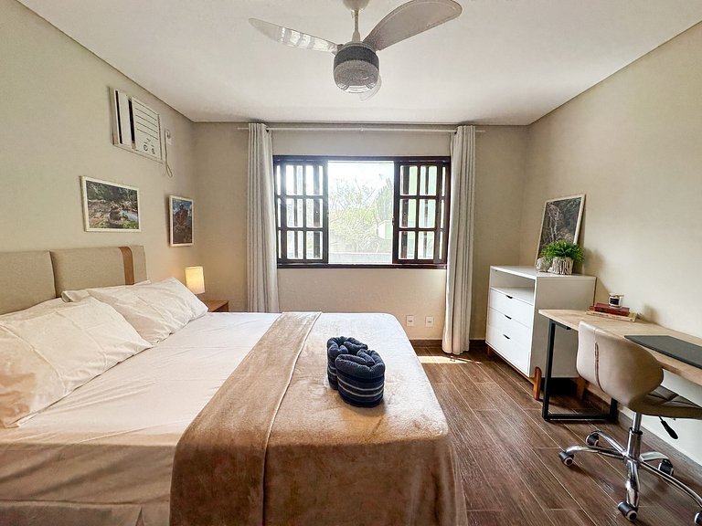 Complete house with backyard near Pecado beach