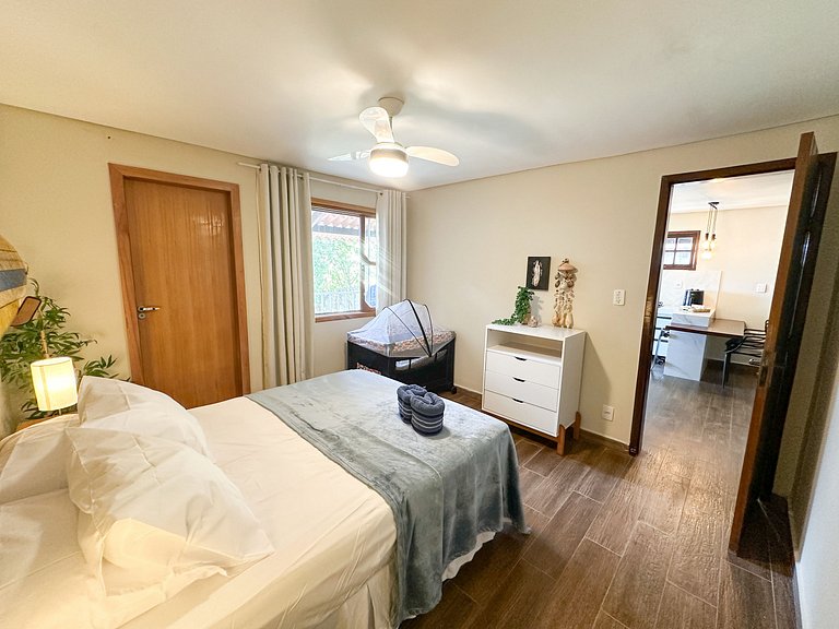 Complete house with backyard near Pecado beach