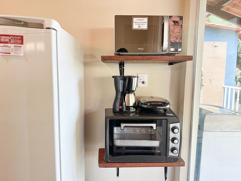 Complete house with backyard near Pecado beach