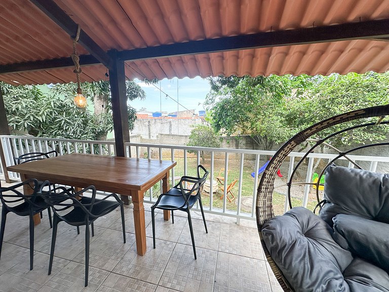 Complete house with backyard near Pecado beach