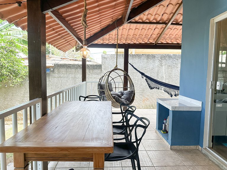 Casa completa con patio trasero cerca de la playa de Pecado