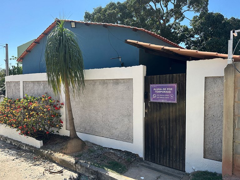 Complete house with backyard near Pecado beach