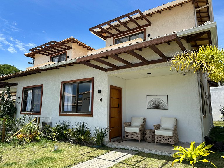 Casa perfeita em área silenciosa de Geribá |BZVB14