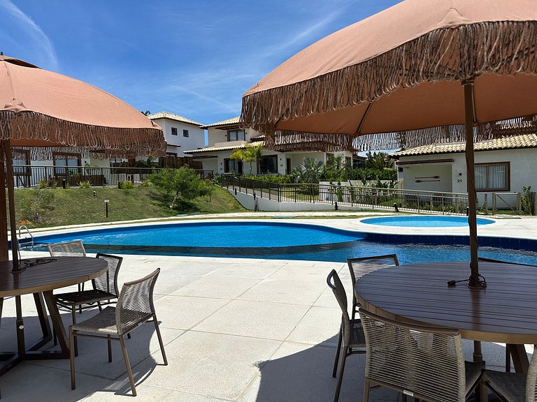 Casa perfeita em área silenciosa de Geribá |BZVB14