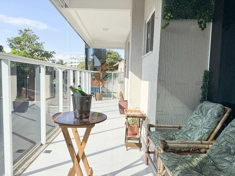 Ap encantador a 100 m da praia Costazul | ROBD203