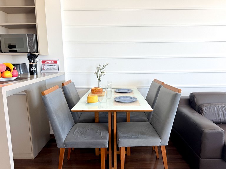 Loft de alto padrão a 100m da praia | MAMR607