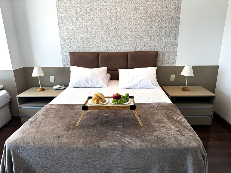 Loft de alto padrão a 100m da praia | MAMR607