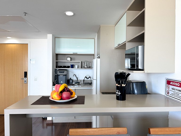 Loft de alto padrão a 100m da praia | MAMR607