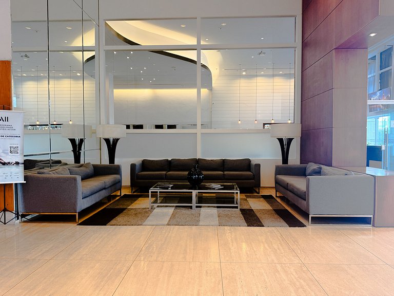 Loft de alto padrão a 100m da praia | MAMR607