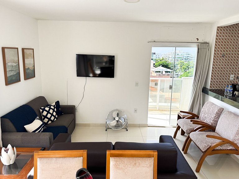 Cobertura perfeita na praia | ROABC3