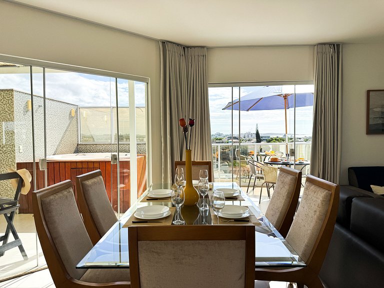 Cobertura perfeita na praia | ROABC3