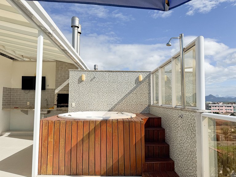 Cobertura perfeita na praia | ROABC3