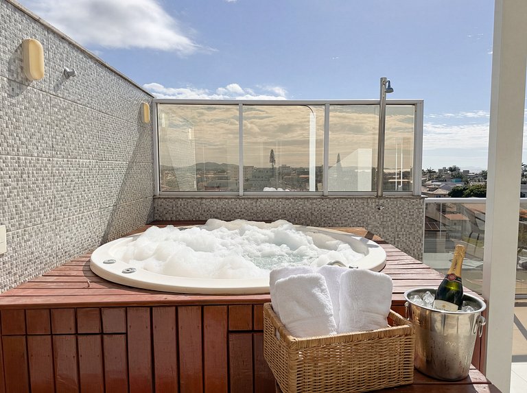 Cobertura perfeita na praia | ROABC3