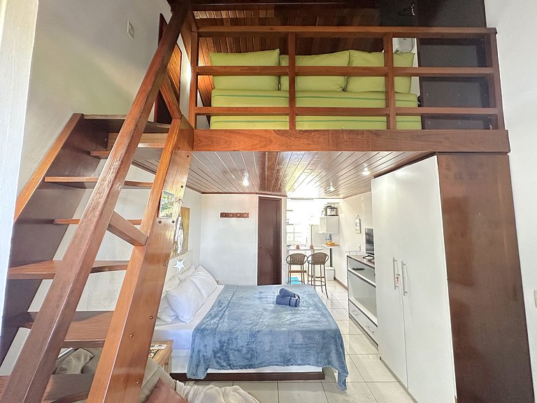 Loft na melhor localização de Geribá| BZRG209